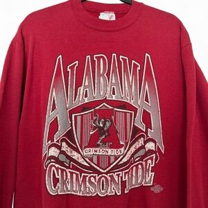 Vintage 90s University of Alabama Crimson Tide football sweatshirt size medium